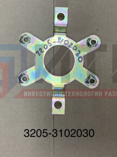 Кронштейн крепления декоративных колпаков (задний) 3205-3102030