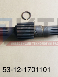 Вал вторичный голый ГАЗ-53, ПАЗ 53-12-1701101