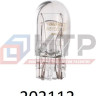 Лампа накаливания SCT 202112 (W5W 12V W2.1*9.5d) (20шт/кор), , пар/смен