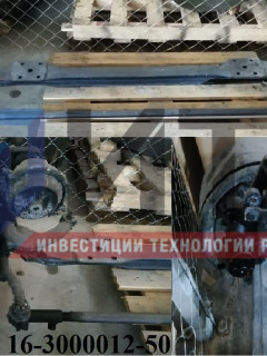 Передняя ось с кулачковым тормозом (ПАЗ-32053) 16-3000012-50