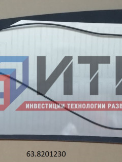 Зеркальный элемент/зеркало с электронагрев. 24V правое основное (ПАЗ Вектор NEXT) 63.8201230