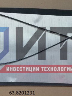 Зеркальный элемент/зеркало с электронагрев. 24V левое (ПАЗ Вектор NEXT) 63.8201231
