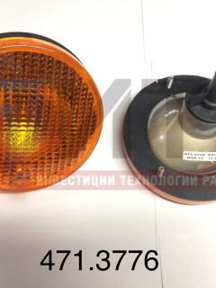 Фонарь указателя поворота круглый, задний 24V ЛиАЗ 471.3776