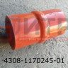 Патрубок интеркуллера большой ПАЗ-3204 (L=165мм, d=75мм) 4308-1170245-01