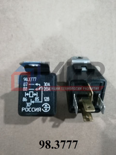 Реле 5-конт. универсальное (12V) ЭМИ 98.3777/90.3747
