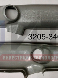Кожух рулевой колонки верх лев 3205-3403040-13