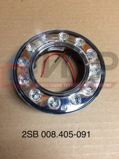 Фонарь стоп-сигнала задний LED 24V кольцо 55/98 mm ПАЗ Вектор HELLA 2SB008405091