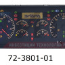 Комбинация приборов ПАЗ (Газовый)  (12V) 72-3801-01