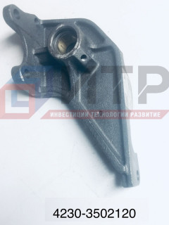 Кронштейн тормозной камеры задний правый (Аврора) 4230-3502120