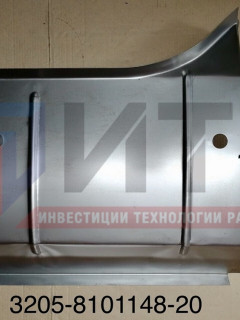 Панель нижнего поперечного воздуховода левая 3205-8101148-20