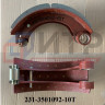 Колодка в сборе с накладкой (ТИИР) 231-3501092-10Т